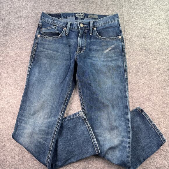 Rock‎ & Republic Men's 32X30 Neil Straight Leg Denim Blue Jeans - Picture 1 of 8